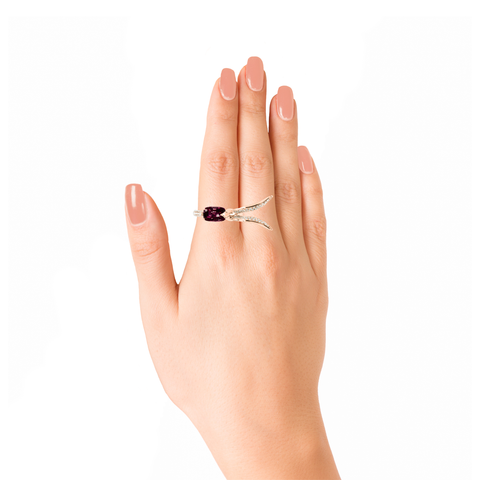 Lover Hope Ring<br> (Full Diamond, 9K Solid Gold)