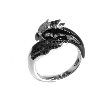 EXCLUSIVE: Artist Knight Macaw Ring (Semi-Diamond)