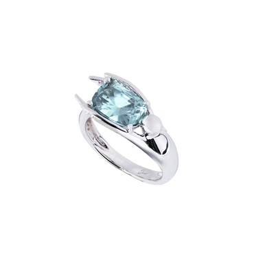 Lover Grace Ring<br> (Semi-Diamond, 9K Solid Gold)