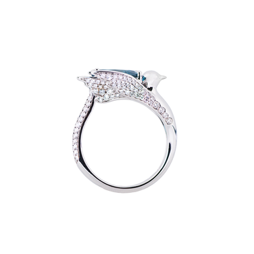 Lover Grace Ring <br>(Full Diamond, 18K Solid Gold)