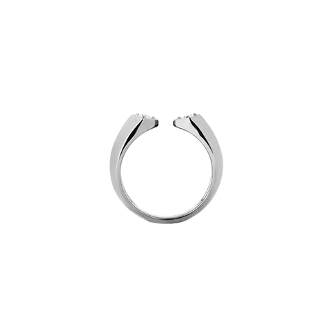 Rockstar Bass Unisex Ring (Semi-Diamond, 18K Solid Gold)